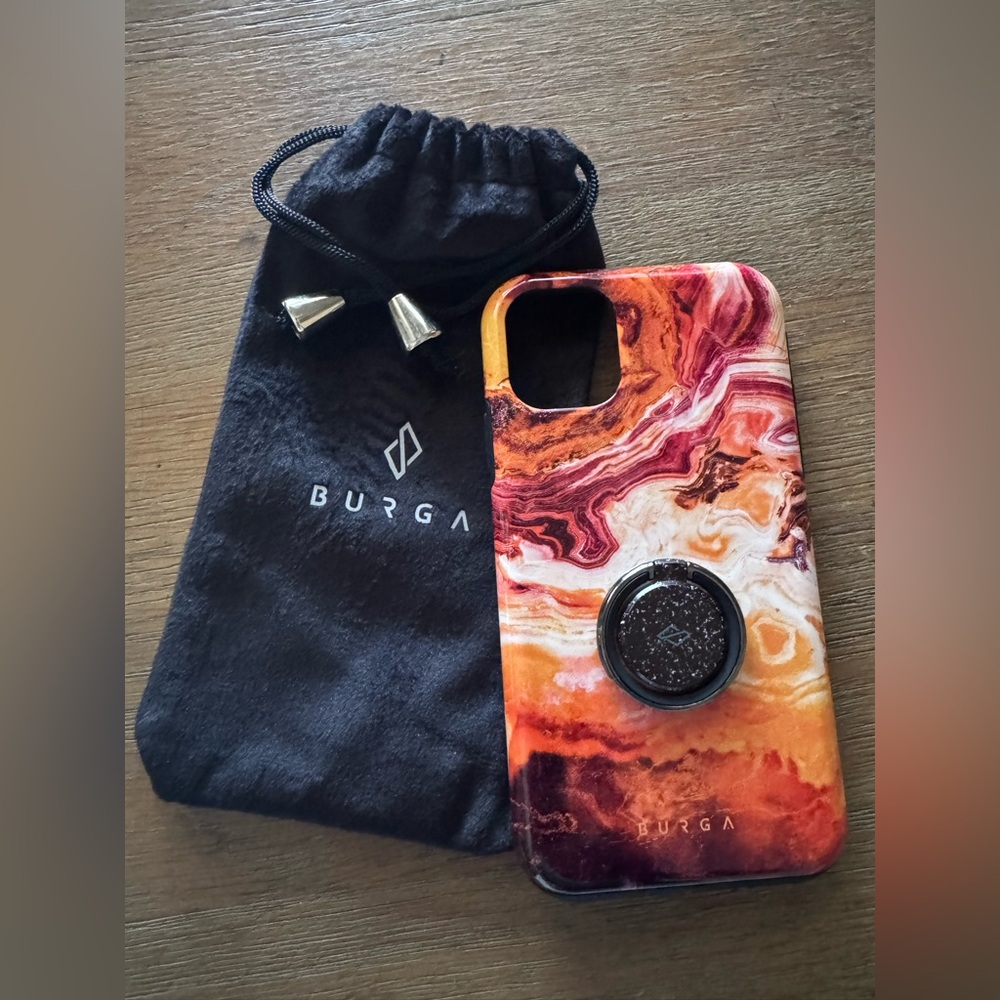BURGA Pumpkin Spice orange iPhone 11 case